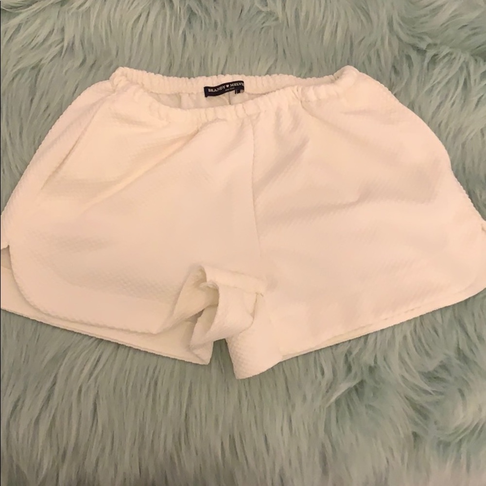 Brandy Melville White Shorts